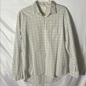 Billy Reid size large men’s long sleeve shirt